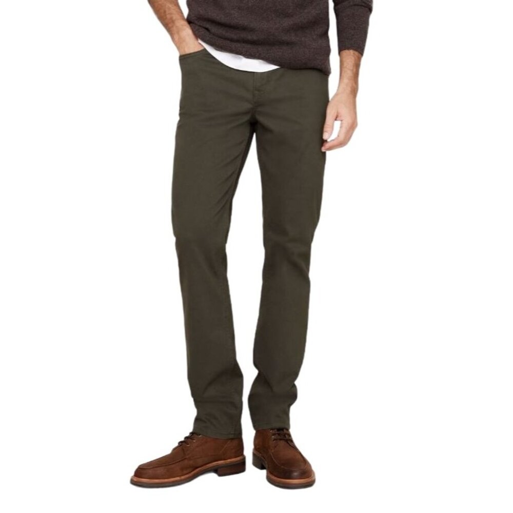 Banana Republic Slim Traveler Pant in Olive Green Size 28x30